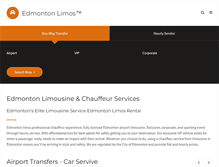 Tablet Screenshot of limoedmonton.net